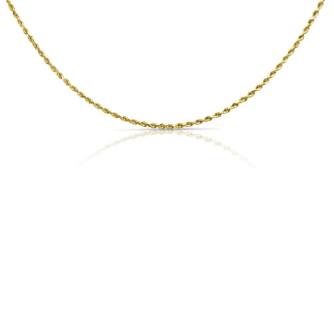 Rope Chain 14K Yellow Gold 30"