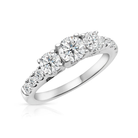 3/5 ct Diamond Engagement Ring